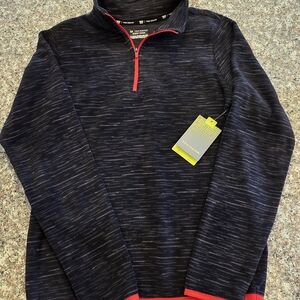 Tek Gear Charcoal Pullover with Red Accents